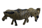 Preview: In Kenia von Hand geschnitzte und bemalte Zebra Figuren aus Holz. Schöne Handarbeit aus Afrika, die jedes Stück einzigartig macht. Einwandfreier Zustand aus einer Zebra Sammlung. Die Figuren sind 14 – 17 cm breit, haben eine Höhe von 7 – 8 cm und sind etw